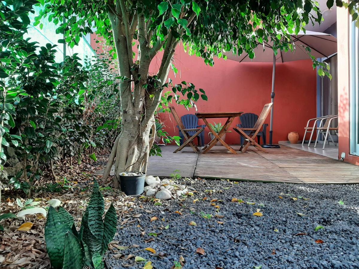 Casa Das Yucas - Patio Apartment Capelas Eksteriør bilde